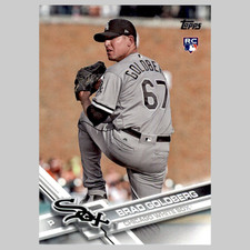 Brad Goldberg Rookie #US190 2017 Topps Update Chicago White Sox Baseball Card NM