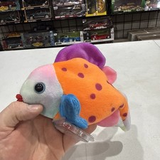 Ty Beanie Baby LIPS the Tropical Fish with tags Plush Stuffed Animal Toy