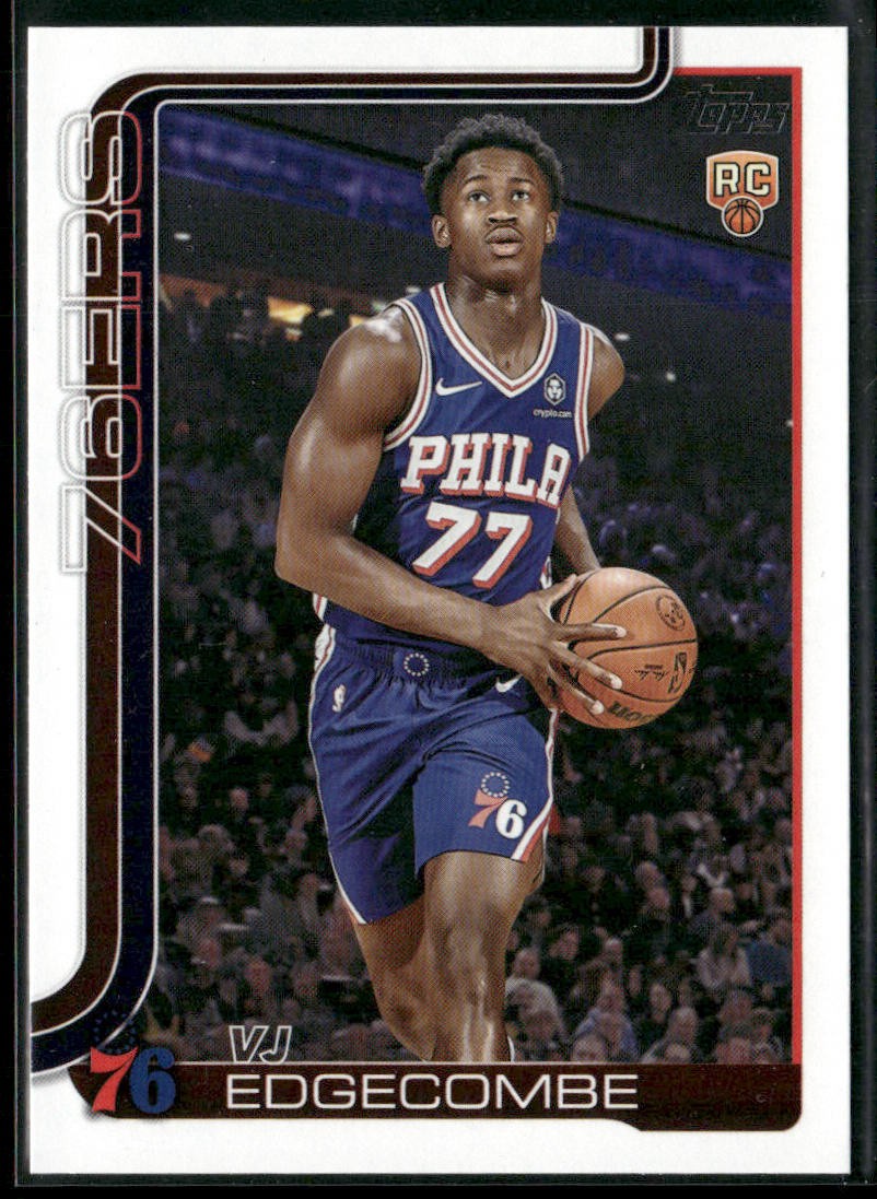 VJ Edgecombe Rookie 2025-26 Topps #203