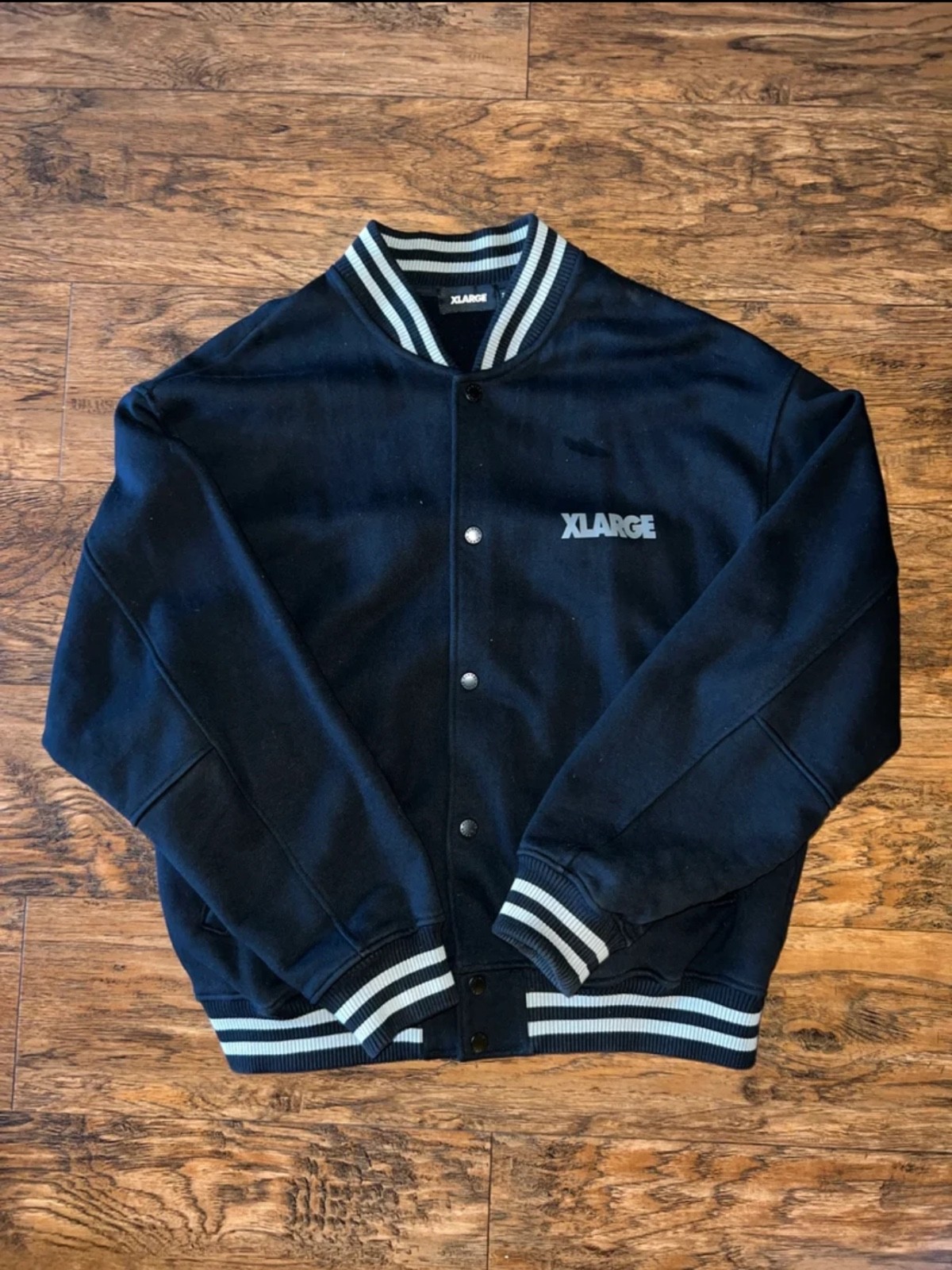 X-Large Sweat Varsity Jacket (Medium) - image 1