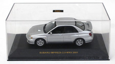 IXO 2001 Subaru Impreza 2.0 WRX Silver 1:43 Mint w Case