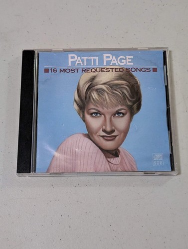 Patti Page - 16 Most Requested Songs (Traditional Pop, CD, 1989)