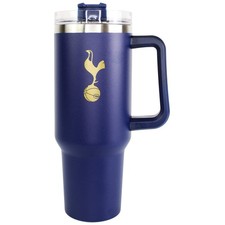 Tottenham Hotspur FC 1.18L Metal Cup with Straw TOT045FC
