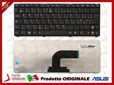 ASUS EeePC 1101HA N10 Tastatur Netbook NERA Schwarz ITALIANO QWERTY