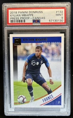 Kylian Mbapp 2018 Donruss Kylian Mbapp Rookie