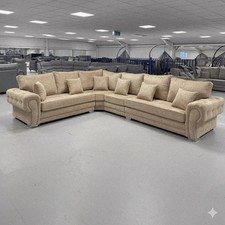 Special Offer - Reduced Price!!!! Luxury Verona Corner Sofa | Beige | 2C3 |