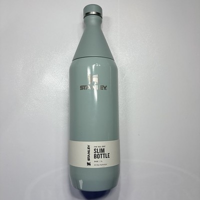Stanley All Day Slim Bottle 34oz Shale Green Insulated Stainless