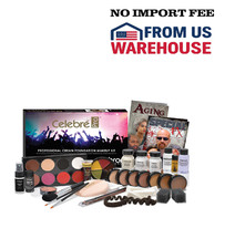 Celebre Cream Professional Complete Makeup Kit Pick your Shade By Mehron.