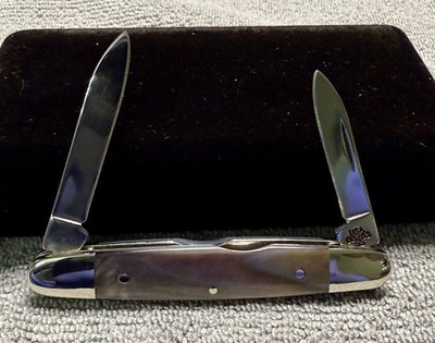RARE 2001 Case Xx MOP Black Lip Pearl Eisenhower (08263 SS) Item