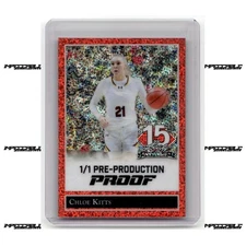 2025 Leaf NSCC The National Proof - Chloe Kitts Rookie 1/1 Red Dots