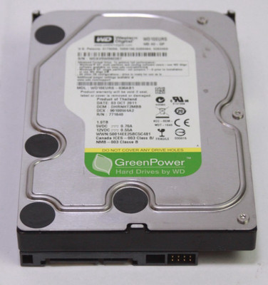 Western Digital WD 3.5'' WD10EURS 1TB SATA  HDD