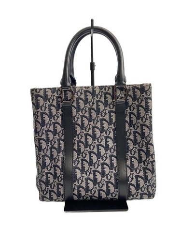 Christian Dior tote bag canvas total pattern Used