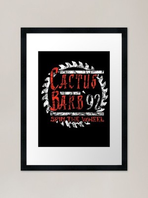Cactus Jack for President Gerahmtes Ar Gerahmtes Wandbild Poster Leinwanddruck Bild