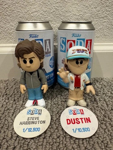 Funko Soda - Stranger Things: Steve Harrington, Dustin - commons