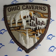 Ohio Caverns Patch Souvenir Emblem Iron On Patch New In Package