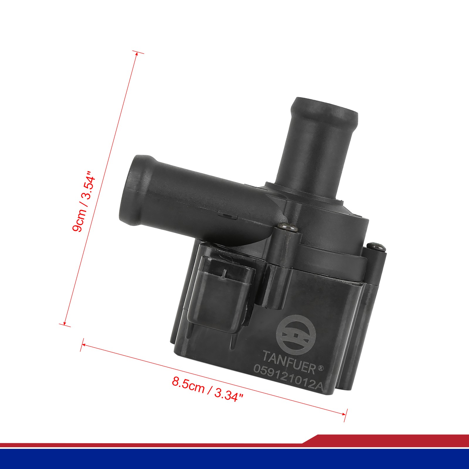 Pompe à eau auto 059121012A pompe liquide refroidissement Audi VW