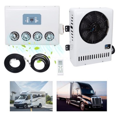 Air Conditioning 12V 10000BTU Electric Split A/C Unit For Car Bus Caravan RV