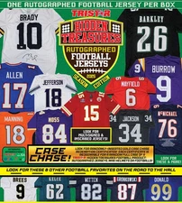 TRISTAR Hidden Treasures Autographed Football Jerseys 2025 Edition (1 Box)
