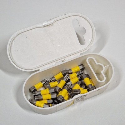22x Wiha 42305 Torx-Bit T 30 Molybdän-Vanadium-Stahl gehärtet 22 Stück Set