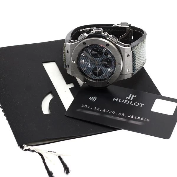 Hublot — Hublot Big Bang Jeans 301.SX.2770.NR.JEANS16 44mm SS Automatic Watch #C1847