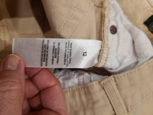 Boys Lucky Brand Khaki pants adjustable waist (size 12) - Picture 8 of 8