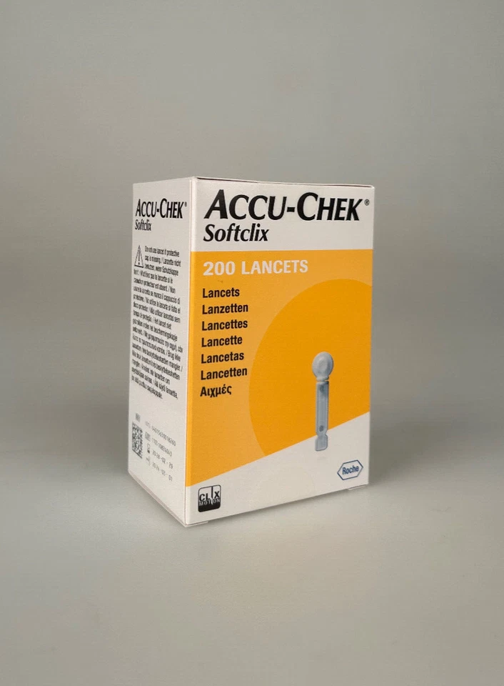 Accu-Chek Softclix Lanzetten | Pack: 200 Stk | Verfall: 01.02.2029