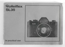 Vintage Rolleiflex SL35 Owner's Manual