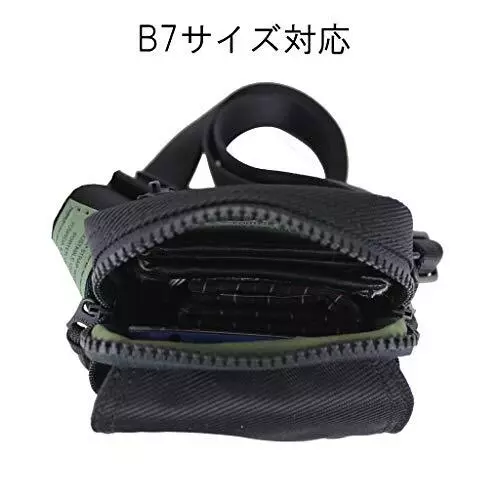 Bolso de hombro Yoshida & Co. PORTER UNIT 784-05466 negro NUEVO hecho en Japón - Imagen 2 de 9