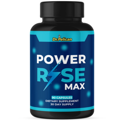 Power Rise Max- Bodybuilding & Men's Health Support- 90 Capsules