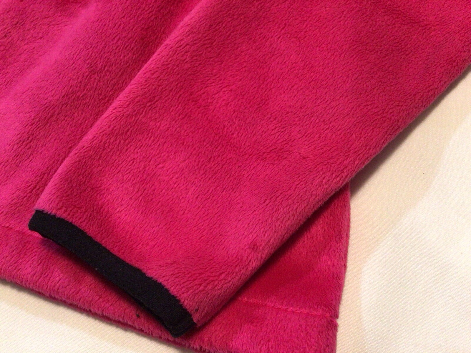 Giacca in pile Fila Sport donna piccola rosa con zip e tasche