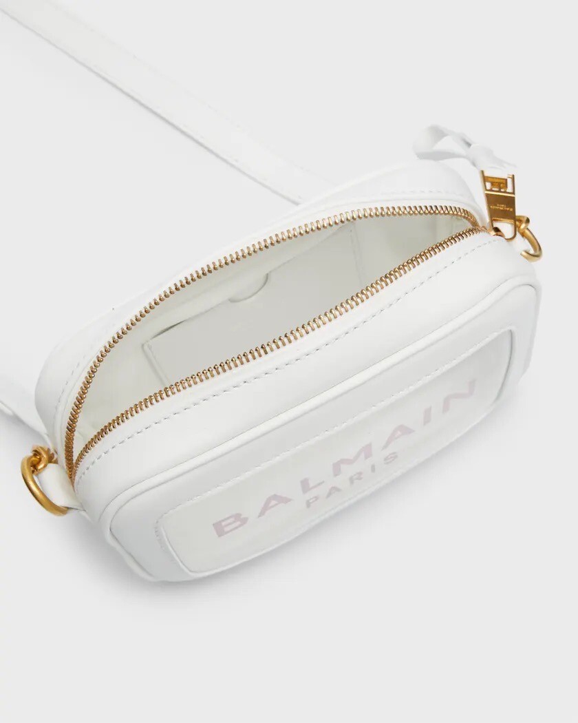 Balmain B Army Logo Clear Shoulder Bag TRANSPARENT BLANC | eBay