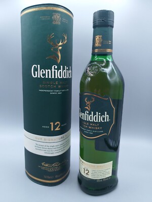 Glenfiddich 12 Years Single Malt Scotch Whisky 40% Alkohol Scotland OVP 0,7 Li