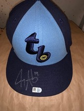MLB Game Used And Autographed Hat