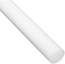 Acetal Rod, 1" Diameter x 12" Long, Natural - "Delrin" - LOWEST PRICE ON EBAY