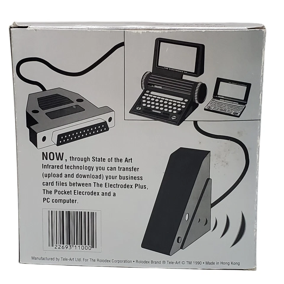 Rolodex Pc Link Cable Vintage Computing New NOS - Image 4 of 4