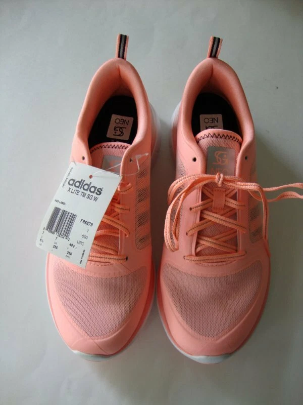 referir descanso marioneta Adidas Neo Selena Gomez Coral Pink Shoes Runners Women Size 8.5 US 7 UK X  Lite | eBay