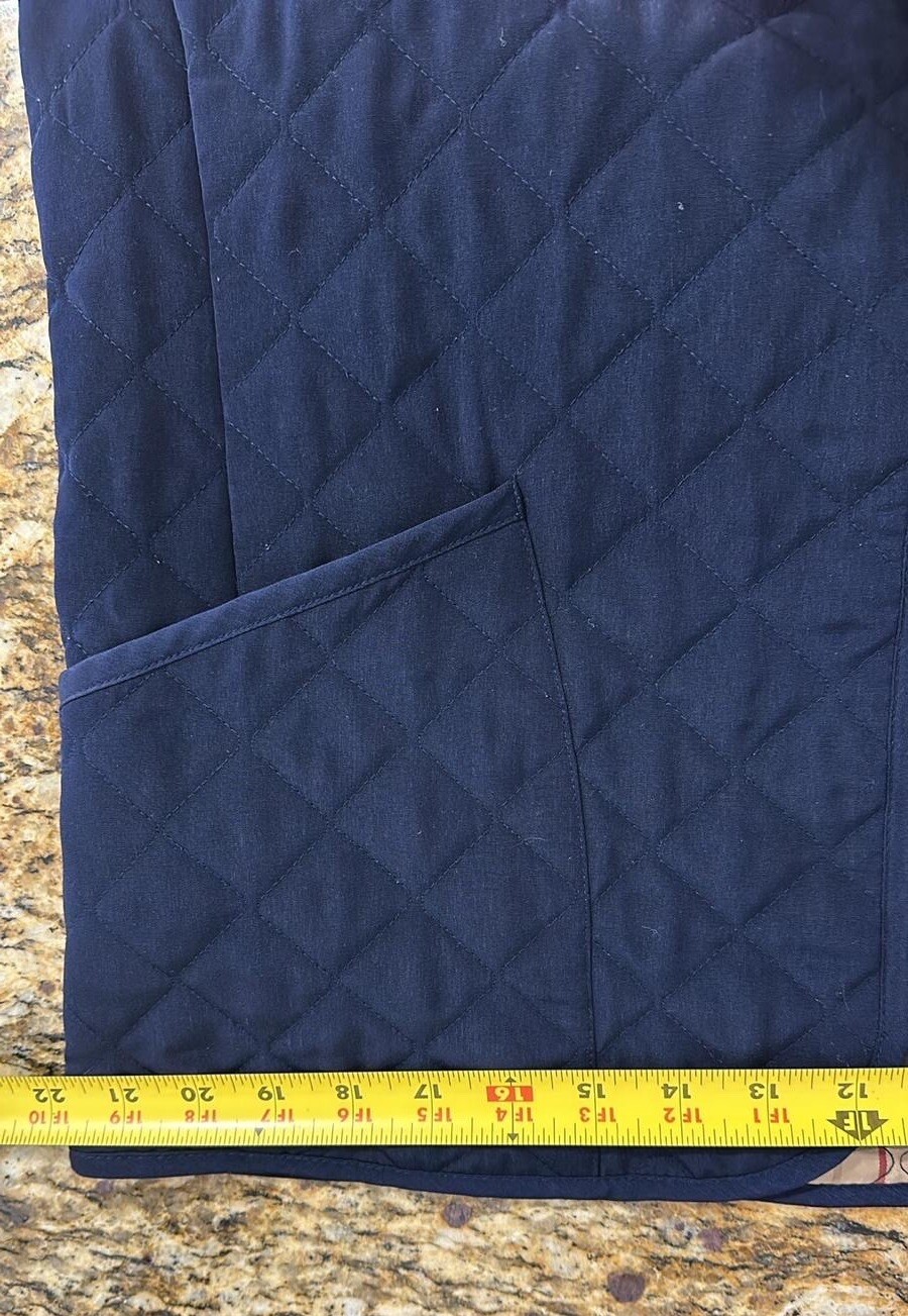 Pendleton Quilted Full Zip Jacket With Pockets In… - image 8