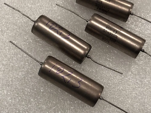 Lot of 2   K40Y-9 PiO AUDIO Capacitor USSR 0.1uF 1000V NOS   MATCHED PAIR
