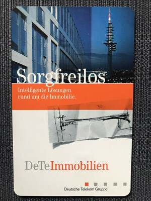 O 096 02.98 3 DM DeTe Immobilien Telekom Sorgfreilos 30000 Ex. Neu* Mint***