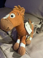 NWT Disney Parks Toy Story 7 BULLSEYE Race Horse 9" Plush Woodys Pony Toy