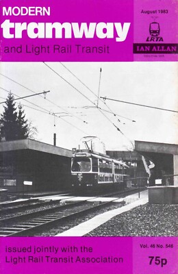 Moderne Straßenbahn 548 Edmonton, Wisbech & Upwell, Harbin, Changchun (August 1983)
