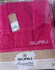 Accappatoio con cappuccio e tasche uomo/donna spugna idrofila 100% GURU