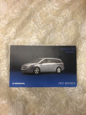 2012 12 Honda Odyssey Owners Manual eBay