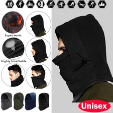 Winter Balaclava Face Mask Warm Windproof Ski Mask Motorcycle Neck Warmer Hood