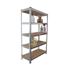 5Tier Racking Shelf Heavy Duty Steel Garage Shelving Unit Garage Metal Shelving