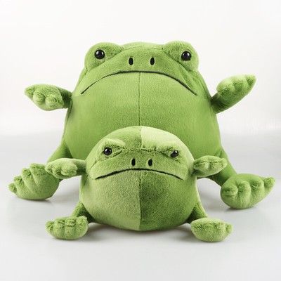 stuffed frog plush