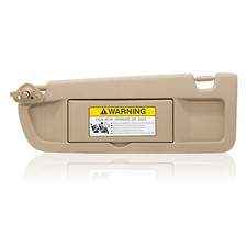 Parasol delantero con espejo retrovisor de maquillaje para Honda Civic 2006-2011 lado izquierdo del conductor