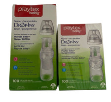 Playtex Baby Drop-Ins Liners for Playtex Bottles Lot of 2