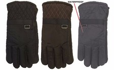 Outdoor Sports Winter Ski Thermal Insulation Waterproof Solid Color Gloves