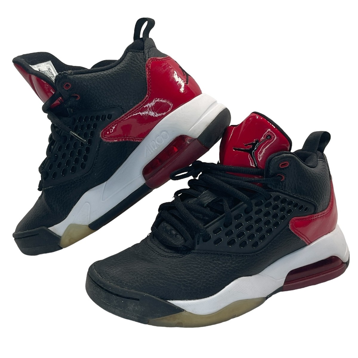 新品　未使用　NIKE JORDAN MAXIN 200 Nike Air Jordan Maxin 200 Black Red White CD6123-016 Youth